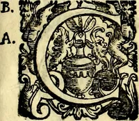 An illustration from Dialoghi di don Antonio Agostini archivescovo di Taracona, intorno alle medaglie, inscrittioni, & altre antichità (1625)