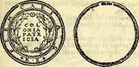 An illustration from Dialoghi di don Antonio Agostini archivescovo di Taracona, intorno alle medaglie, inscrittioni, & altre antichità (1625)