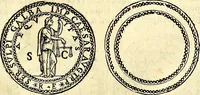 An illustration from Dialoghi di don Antonio Agostini archivescovo di Taracona, intorno alle medaglie, inscrittioni, & altre antichità (1625)