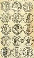 An illustration from Dialoghi di don Antonio Agostini archivescovo di Taracona, intorno alle medaglie, inscrittioni, & altre antichità (1625)