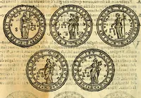 An illustration from Dialoghi di don Antonio Agostini archivescovo di Taracona, intorno alle medaglie, inscrittioni, & altre antichità (1625)