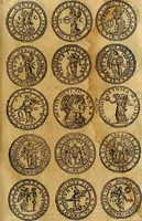 An illustration from Dialoghi di don Antonio Agostini archivescovo di Taracona, intorno alle medaglie, inscrittioni, & altre antichità (1625)