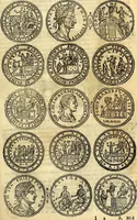 An illustration from Dialoghi di don Antonio Agostini archivescovo di Taracona, intorno alle medaglie, inscrittioni, & altre antichità (1625)
