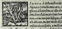 An illustration from Dialoghi di M. Speron Speroni : nuouamente ristampati, & con molta diligenza riueduti, & corretti (1544)