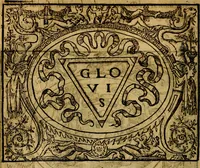An illustration from Dialogo de las empresas militares, y amorosas, compuesto en lengua italiana, por el illvstre, y reverendissimo señor Paulo Iouio obispo de Nucera . En el qval se tracta de las devisas, armas, motes, o blasones de linages. Con vn razonemiento a esse proposito, del magnifico señot Ludouico Domeniqui. Todo nueuamente traduzido en romance castellano, por Alonso de Vlloa. Anadimos a esto las empresas heroicas, y morales, del señor Gabriel Symeon (1561)