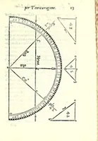 Picture 4 of 28 from Dialogo della descrittione teorica et pratica de gli horologi solari, di Gio: Batt. Vimercato milanese : nella prima parte del quale si dimostrano le vere ragioni di fabricar gli horologi solari à qualunque altezza di polo si voglia, con l'hore comuni & peregrine, cioè l'astronomiche dal mezo giorno, le italiane dal tramontar del sole, le boemiche dal leuar del sole, & l'antiche dette planetarie : co i segni celesti & mesi dell'anno, per ragione speculatiua & del compasso : et nella seconda in qual modo per nuoua pratica si possano sopra di essa speculatiua cauar le sudette ragioni, cõ l'ombre de gli stili da i raggi del sole fatte per qual si voglia superficie retta ò piana, sì mobile quanto immobile, con gran prestezza & facilità, che sarãno giuste, vere & probabili : con dve tavole, vna de capitoli, l'altra delle cose piv notabili (1565), leaf 27