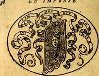 An illustration from Dialogo dell'imprese militari et amorose (1574)