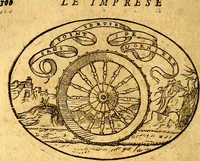 An illustration from Dialogo dell'imprese militari et amorose (1574)