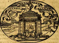 An illustration from Dialogo dell'imprese militari et amorose (1574)