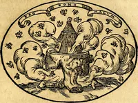 An illustration from Dialogo dell'imprese militari et amorose (1574)