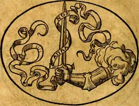An illustration from Dialogo dell'imprese militari et amorose (1574)