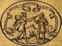 An illustration from Dialogo dell'imprese militari et amorose (1574)
