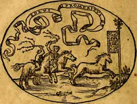 An illustration from Dialogo dell'imprese militari et amorose (1574)