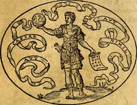 An illustration from Dialogo dell'imprese militari et amorose (1574)