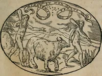 An illustration from Dialogo dell'imprese militari et amorose (1574)
