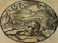 An illustration from Dialogo dell'imprese militari et amorose (1574)