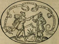 An illustration from Dialogo dell'imprese militari et amorose (1574)