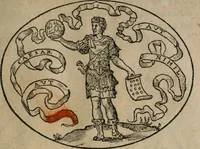 An illustration from Dialogo dell'imprese militari et amorose (1574)