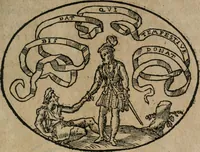 An illustration from Dialogo dell'imprese militari et amorose (1574)