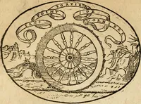 An illustration from Dialogo dell'imprese militari et amorose di Monsignor Giouio, vescouo di Nocera : et del S. Gabriel Symeoni fiorentino : con vn ragionamento di M. Lodouico Domenichi, nel medesimo soggetto : con la tauola (1574)