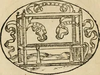 Picture 62 of 149 from Dialogo dell'imprese militari et amorose di Monsignor Giouio, vescouo di Nocera : et del S. Gabriel Symeoni fiorentino : con vn ragionamento di M. Lodouico Domenichi, nel medesimo soggetto : con la tauola (1574), leaf 108