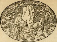 An illustration from Dialogo dell'imprese militari et amorose di Monsignor Giouio, vescouo di Nocera : et del S. Gabriel Symeoni fiorentino : con vn ragionamento di M. Lodouico Domenichi, nel medesimo soggetto : con la tauola (1574)