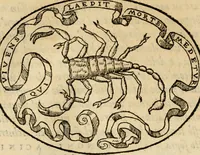 An illustration from Dialogo dell'imprese militari et amorose di Monsignor Giouio, vescouo di Nocera : et del S. Gabriel Symeoni fiorentino : con vn ragionamento di M. Lodouico Domenichi, nel medesimo soggetto : con la tauola (1574)