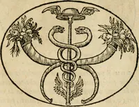 An illustration from Dialogo dell'imprese militari et amorose di Monsignor Giouio, vescouo di Nocera : et del S. Gabriel Symeoni fiorentino : con vn ragionamento di M. Lodouico Domenichi, nel medesimo soggetto : con la tauola (1574)