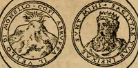 An illustration from Dialogo dell'imprese militari et amorose di Monsignor Giouio, vescouo di Nocera : et del S. Gabriel Symeoni fiorentino : con vn ragionamento di M. Lodouico Domenichi, nel medesimo soggetto : con la tauola (1574)