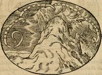 An illustration from Dialogo dell'imprese militari et amorose di Monsignor Giouio, vescouo di Nocera : et del S. Gabriel Symeoni fiorentino : con vn ragionamento di M. Lodouico Domenichi, nel medesimo soggetto : con la tauola (1574)
