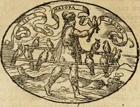 Picture 142 of 149 from Dialogo dell'imprese militari et amorose di Monsignor Giouio, vescouo di Nocera : et del S. Gabriel Symeoni fiorentino : con vn ragionamento di M. Lodouico Domenichi, nel medesimo soggetto : con la tauola (1574), leaf 215