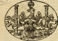 An illustration from Dialogo dell'imprese militari et amorose di Monsignor Giouio, vescouo di Nocera : et del S. Gabriel Symeoni fiorentino : con vn ragionamento di M. Lodouico Domenichi, nel medesimo soggetto : con la tauola (1574)