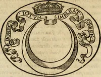 An illustration from Dialogo dell'imprese militari et amorose di Monsignor Giouio, vescouo di Nocera : et del S. Gabriel Symeoni fiorentino : con vn ragionamento di M. Lodouico Domenichi, nel medesimo soggetto : con la tauola (1574)
