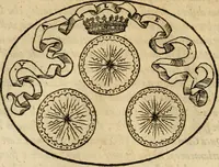 An illustration from Dialogo dell'imprese militari et amorose di Monsignor Giouio, vescouo di Nocera : et del S. Gabriel Symeoni fiorentino : con vn ragionamento di M. Lodouico Domenichi, nel medesimo soggetto : con la tauola (1574)