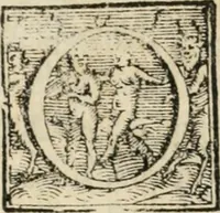 An illustration from Dialogo di d. Crisostomo Talenti monaco di Vallombrosa, per le felicissime nozze de serenissimi di Toscana (1608)