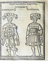 An illustration from Dialogo di M. Lodovico Dolce, nel quale si ragiona del modo di accrescere e conseruar la memoria (1562)