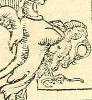 An illustration from Dialogo intitolato La strega, overgo de gli inganni de demoni; dell' ... Giouan Francesco Pico conte de la Mirandola (1555)