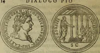 An illustration from Dialogo Pio Et Specvlativo : Con diuerse sentenze Latine & volgari (1560)