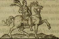 An illustration from Dialogo Pio Et Specvlativo : Con diuerse sentenze Latine & volgari (1560)