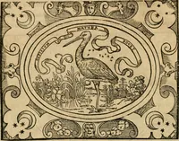 An illustration from Dialogue des devises d'armes et d'amovrs du S. Pavlo Iovio : avec un discours M. Loys Dominique sur le mesme subiet (1561)
