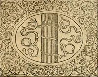 An illustration from Dialogue des devises d'armes et d'amovrs du S. Pavlo Iovio : avec un discours M. Loys Dominique sur le mesme subiet (1561)