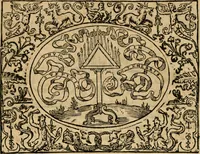 An illustration from Dialogue des devises d'armes et d'amovrs du S. Pavlo Iovio : avec un discours M. Loys Dominique sur le mesme subiet (1561)
