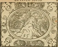 An illustration from Dialogue des devises d'armes et d'amovrs du S. Pavlo Iovio : avec un discours M. Loys Dominique sur le mesme subiet (1561)