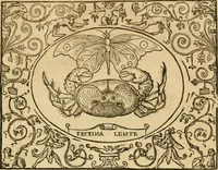An illustration from Dialogue des devises d'armes et d'amovrs du S. Pavlo Iovio : avec un discours M. Loys Dominique sur le mesme subiet (1561)