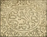 An illustration from Dialogue des devises d'armes et d'amovrs du S. Pavlo Iovio : avec un discours M. Loys Dominique sur le mesme subiet (1561)