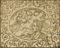 An illustration from Dialogue des devises d'armes et d'amovrs du S. Pavlo Iovio : avec un discours M. Loys Dominique sur le mesme subiet (1561)
