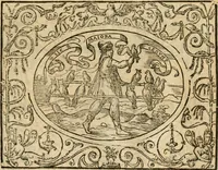 An illustration from Dialogue des devises d'armes et d'amovrs du S. Pavlo Iovio : avec un discours M. Loys Dominique sur le mesme subiet (1561)