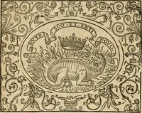 An illustration from Dialogue des devises d'armes et d'amovrs du S. Pavlo Iovio : avec un discours M. Loys Dominique sur le mesme subiet (1561)