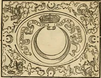 An illustration from Dialogue des devises d'armes et d'amovrs du S. Pavlo Iovio : avec un discours M. Loys Dominique sur le mesme subiet (1561)