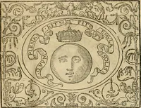 An illustration from Dialogue des devises d'armes et d'amovrs du S. Pavlo Iovio : avec un discours M. Loys Dominique sur le mesme subiet (1561)